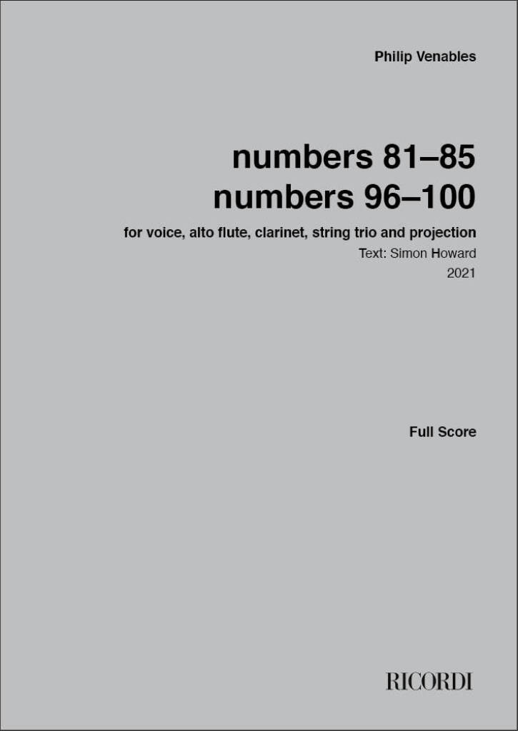 numbers 81-85, numbers 96-100